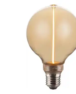 Žiarovky Rabalux LED Filament žiarovka Amber E27 G100 3W 170lm 1800K