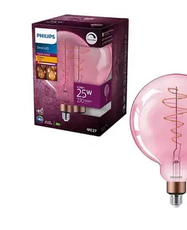 LED osvetlenie LED Stmievateľná žiarovka Philips DECO G200 E27/4,5W/230V 1800K 8719514269576