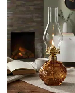 Lampy BRILAGI - Petrolejová lampa MERLIN oranžová 8590828169208