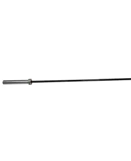 Osy k činkám Vzpieračská tyč s ložiskami inSPORTline OLYMPIC OB-80 200cm/50mm • 15kg • do 450kg • bez objímok