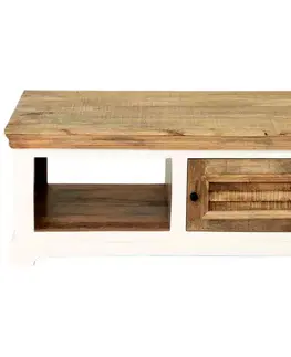 Konferenčné stolíky Konferenčný stolík Agni 110x45x60 indický masív mango