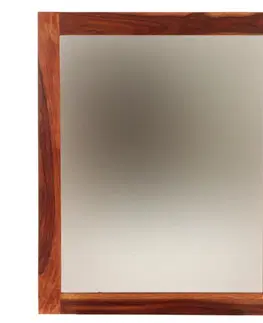 Zrkadlá Skrinka so zrkadlom do kúpeľne Jali 50x60x15 indický masív palisander