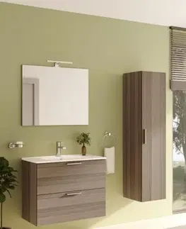 Kúpeľňový nábytok Kúpeľňová zostava s umývadlom 60 cm vrátane umývadlovej batérie, vtoku a sifónu VitrA Mia cordoba KSETMIA60C KSETMIA60C
