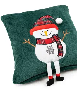 Obliečky 4Home Vianočná obliečka na vankúšik Snowman, 40 x 40 cm
