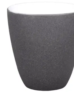 Záhrada Obal na kvetináč MODERN CLASSIC ORCHID antracit keramický