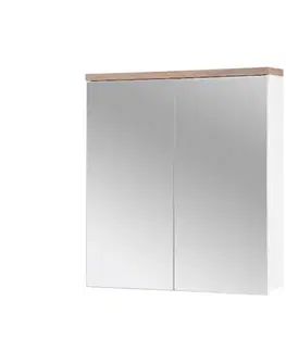 Skrinky do kúpeľne ArtCom Zrkadlová skrinka BALI White 840 | 60 cm