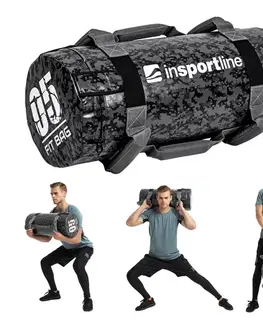 Posilňovacie vrecia Posilňovací vak s úchopmi inSPORTline Fitbag Camu 5 kg