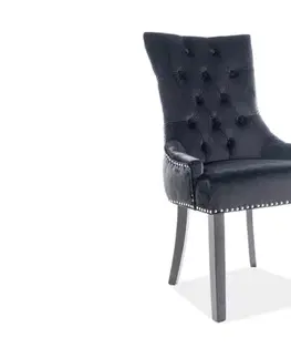 Jedálenské zostavy Jedálenská stolička EDWARD VELVET Signal