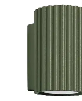 Svietidlá  SL.1656 - Nástenné svietidlo KARBON 1xGU10/10W/230V zelená SL.1656