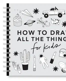 Nalepovačky, vystrihovačky, skladačky All the Things: How to Draw Books for Kids with Cars, Unicorns, Dragons, Cupcakes, and More - Alli Koch