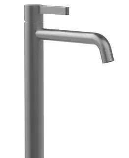 Kúpeľňové batérie SAPHO - ICONIC stojánkova umývadlová batéria, vysoká, gun metal AF006GM