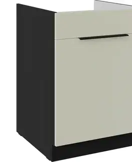 Kuchynské skrinky stojace Kuchynská skrinka Arona cashmere 60ZL 1S BB