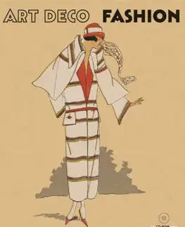Cudzojazyčná literatúra Art Deco Fashion (with CD-ROM)