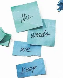 Psychológia, etika The Words We Keep - Erin Stewart