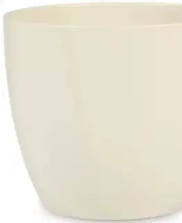 Záhrada Keramický obal na kvetináč Scheurich 920, ø19cm, krémová