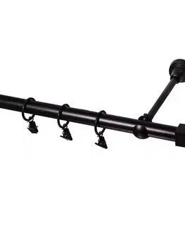 Garniže a kolajničky Garniža I Promo FI 19 čierna 220 cm