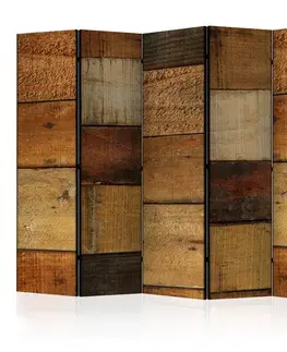 Paravány Paraván Wooden Textures Dekorhome