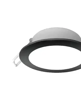 Svietidlá  B.V.  - LED Kúpeľňové podhľadové svietidlo LED/4,8W/230V 6500K čierna IP65 B10405QA1