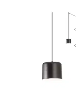 Svietidlá Redo 01-1822 - Luster na lanku DODO 1xE27/15W/230V pavúk čierna 01-1822