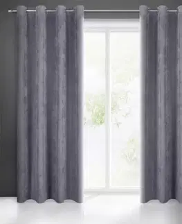Závesy do spálne Záves JULIE 140X250 na priechodkách 367836