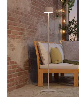 Lampy Eglo 901893 - LED Solárna stojacia lampa ROCCANOVA LED/2,8W/3,7V IP44 biela 901893