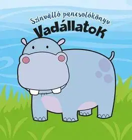 Leporelá, krabičky, puzzle knihy Színváltó pancsolókönyv - Vadállatok