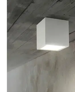 Svietidlá Ideal Lux - Vonkajšie bodové svietidlo TECHO 1xGU10/20W/230V 15x15 cm IP54 biela 251523