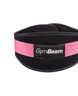Opasky na cvičenie GymBeam Fitness neoprenový opasok LIFT Black & Pink  S