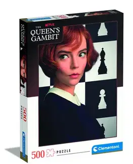 500 dielikov Trigo Puzzle Queen´s Gambit 500 Clementoni