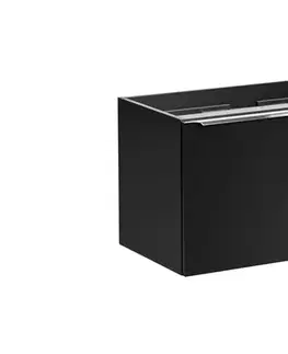 Skrinky do kúpeľne ArtCom Skrinka pod umývadlo SANTA FE Black 82-80 | 80 cm
