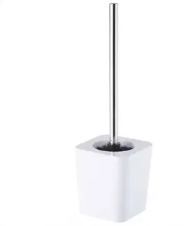 Kúpeľňové doplnky Kefa WC Simple biela 06350