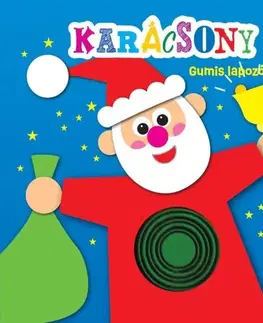 Leporelá, krabičky, puzzle knihy Gumis lapozó - Karácsony - Jordi Busquets