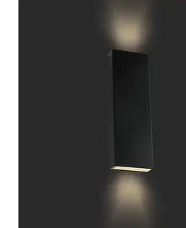 LED osvetlenie  LED Vonkajšie nástenné svietidlo LED/8W/230V 4000K IP65 čierna 23760