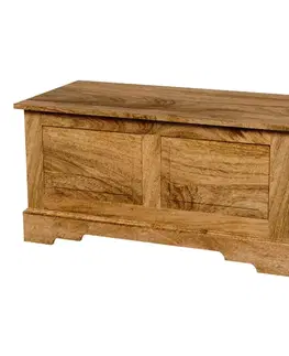 Truhlice Truhlica Guru 90x45x45 z mangového dreva