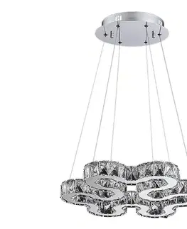 Svietidlá LUXERA  - LED krištáľový luster na lanku STRADA LED/30W/230V 
