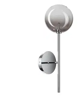 Svietidlá Ideal Lux - LED Nástenná lampa EQUINOXE 1xG4/2W/230V chróm/dymová 345338