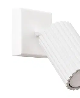 Svietidlá  SL.1540 - Nástenné bodové svietidlo KARBON 1xGU10/10W/230V biela SL.1540