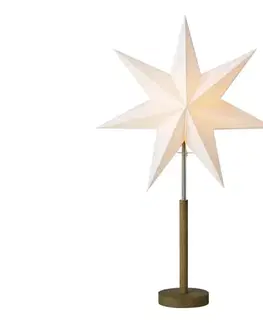 Vianočné dekorácie Markslöjd 706214- Vianočná dekorácia. SPERANZA 1xE14/6W/230V priemer 45 cm borovica/krémová. 706214