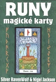 Ezoterika - ostatné Runy - magické karty - neuvedený,Nigel Jackson,Silver Ravenwolf