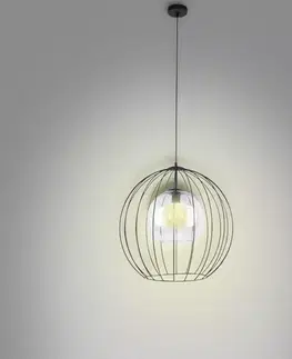 Moderné lampy do obývačky Luster Universo 2552 Grafit Lw1