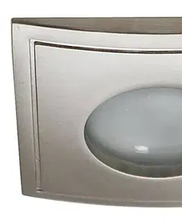 Stropná svetla Stropné svietidlo, hermetické, saténové IP65, štvorcové, SH-05