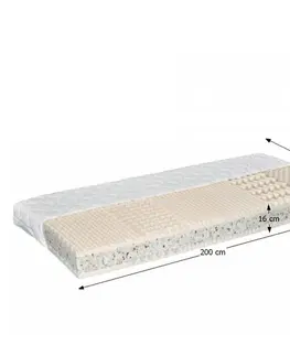 Matrace GUMOTEX Cati III obojstranný penový matrac 80x200 cm PUR pena / RE pena / látka