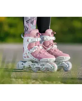 Kolieskové korčule Powerslide Phuzion Argon Rose 80 Trinity 38
