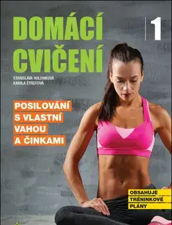 Fitness, cvičenie, kulturistika Domácí cvičení 1 - Stanislava Holomková,Kamila Štreitová