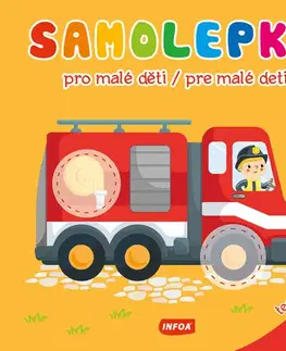 Nalepovačky, vystrihovačky, skladačky Samolepky pro malé děti/pre malé deti: Technika