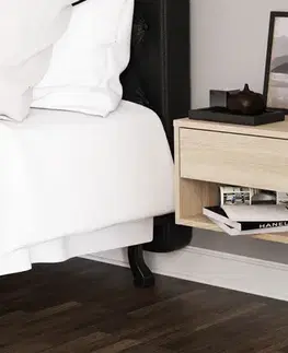 Nočné stolíky CAMILA nocný stolík, dub sonoma