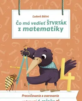 Matematika Čo má vedieť štvrták z matematiky, 2. vydanie - Ľudovít Bálint