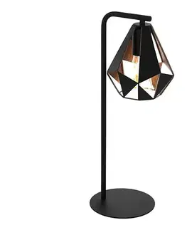 Lampy Eglo 43058 - Stolná lampa CARLTON 1xE27/60W/230V 43058