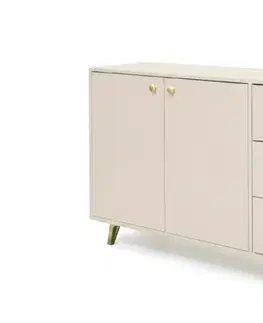 Komody ArtStol Komoda SIENA 2D3S | béžová