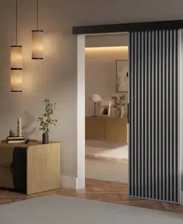 Posuvné dvere ArtAdrk Posuvné dvere PERION | 76 cm Farba: Sivá